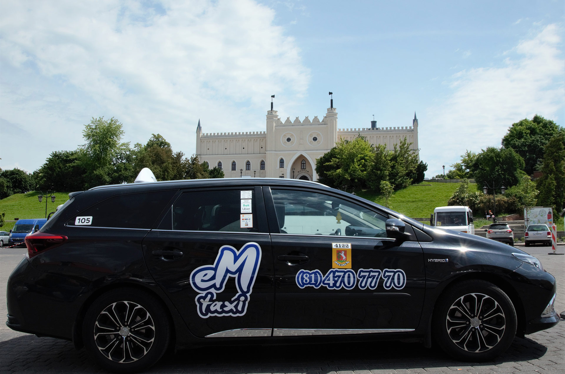 Hybrydowe taksówki eM Taxi Lublin